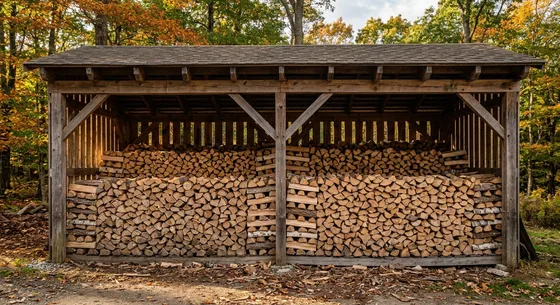 Укладка дров в Нижневартовске, улица Речная, 33