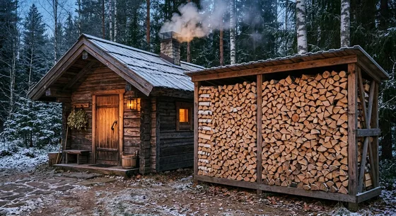 Укладка дров в Нижневартовске, проспект Каминная, 47